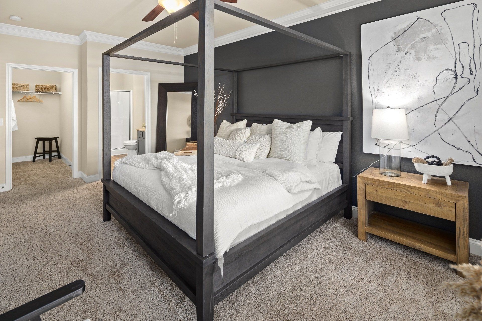 Bedroom at The Elliott.