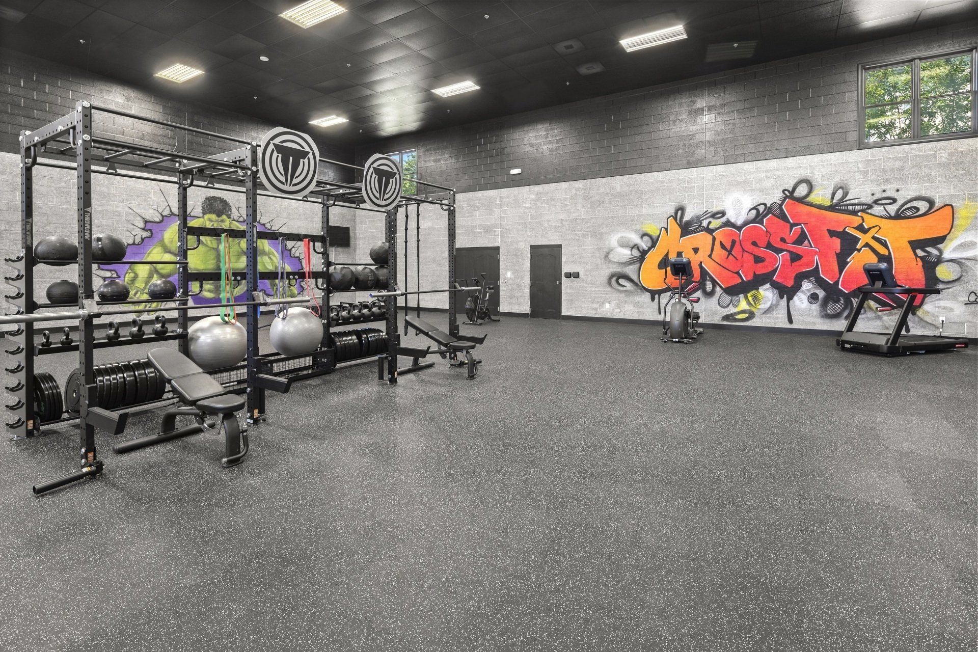 Fitness Center at The Elliott.