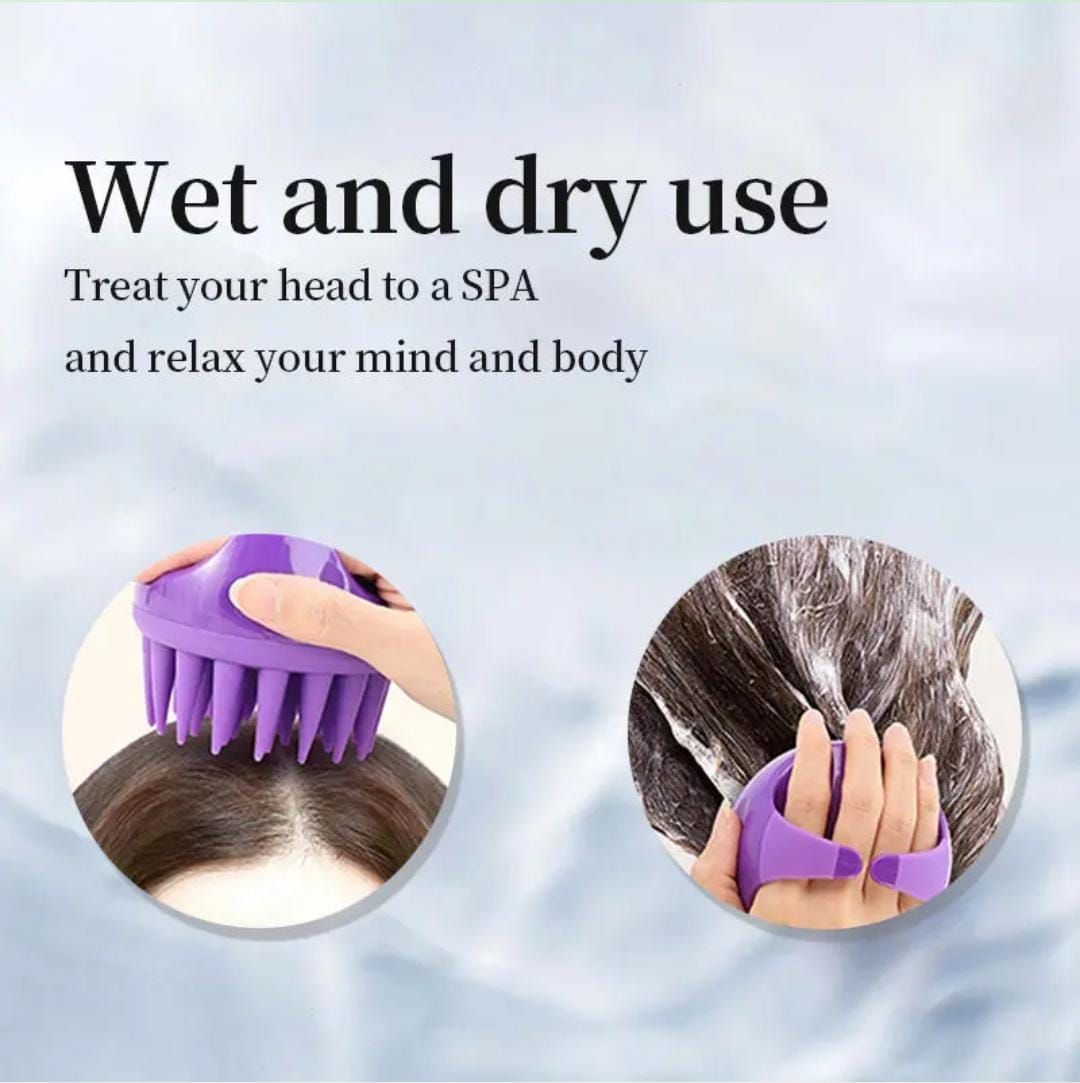 RF368 - Barber Salon Hair Clips Edge Brush Hairbrush and Comb 10 Pcs Set Scalp Massager Detangling Hair