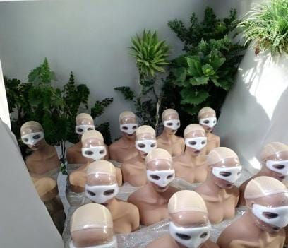 Mannequin Head With Shoulder