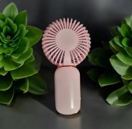 RF368 - 1Pcs - Portable USB handheld Desk Mini Air Conditioning Blow Dryer Lash Fan.