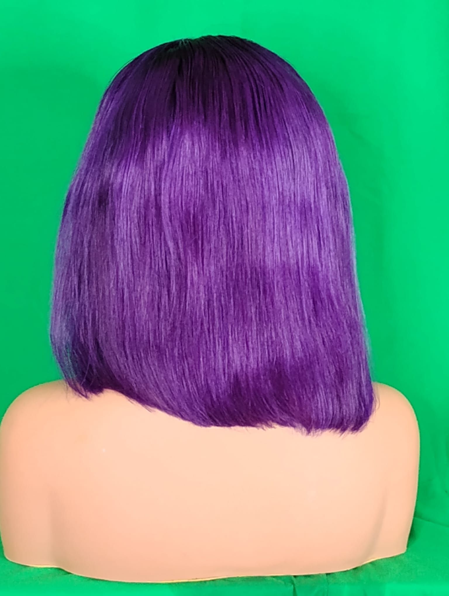 RF368 -14 Inch Purple 13x4 Frontal Wig Straight