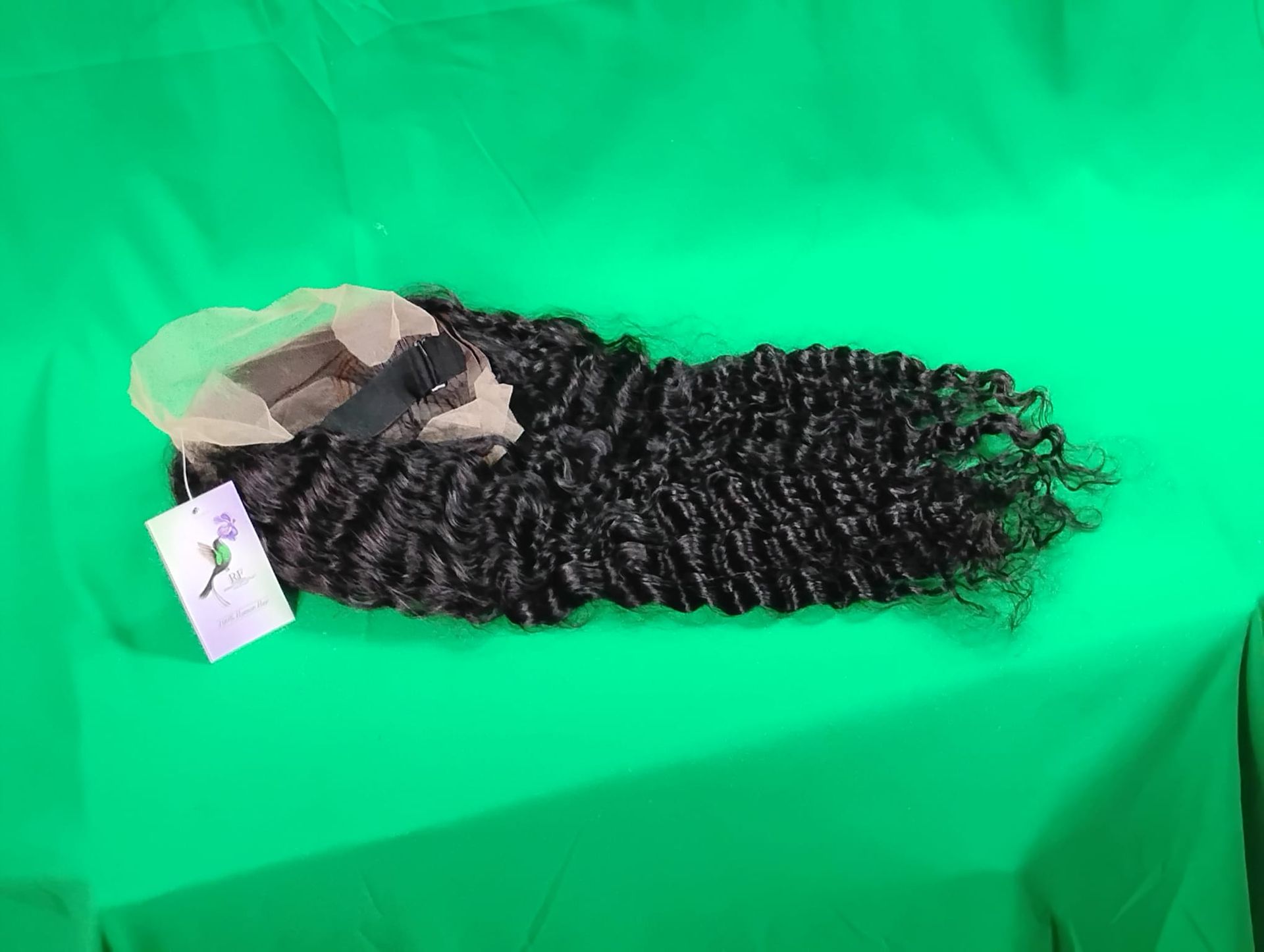 RF368 - 22-inch Deep Wave Transparent HD Lace wig