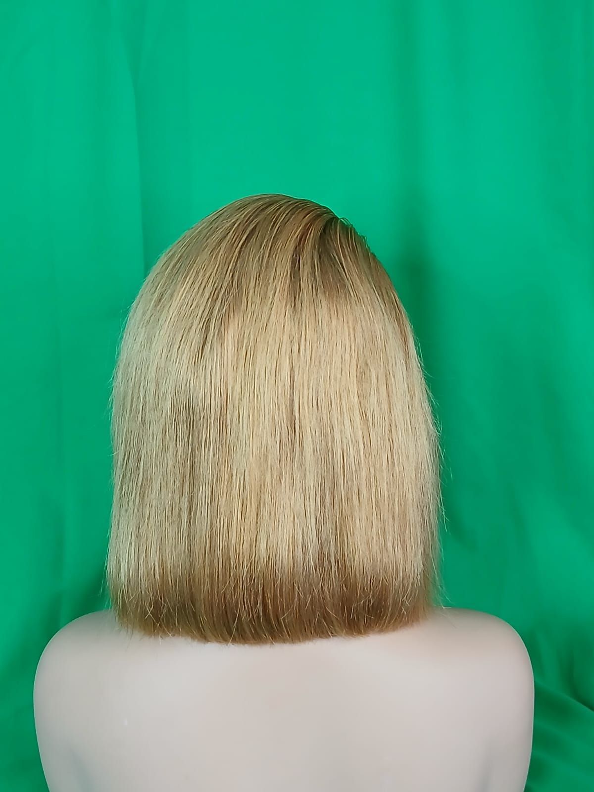 RF368 - 10 Inches 13x4 HD Transparent Lace Wig   27# Straight Bob
