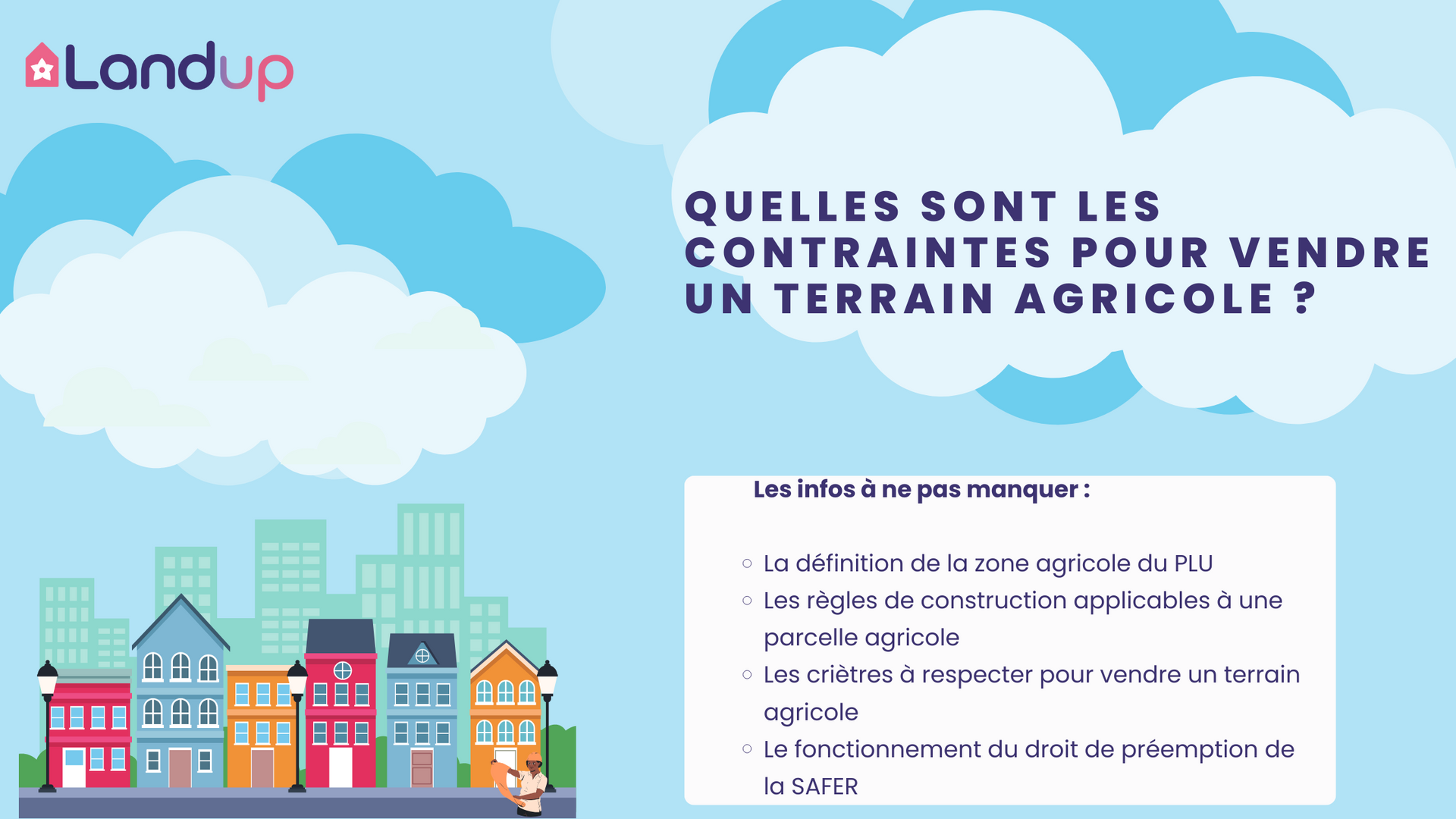 Vendre un terrain agricole quelles sont les contraintes