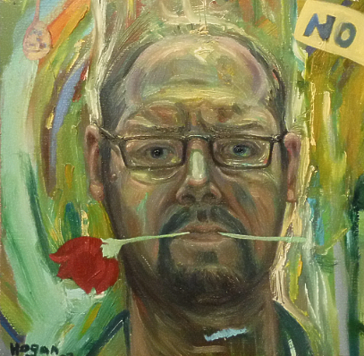 john hogan self portrait