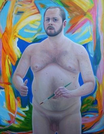 john hogan self portrait