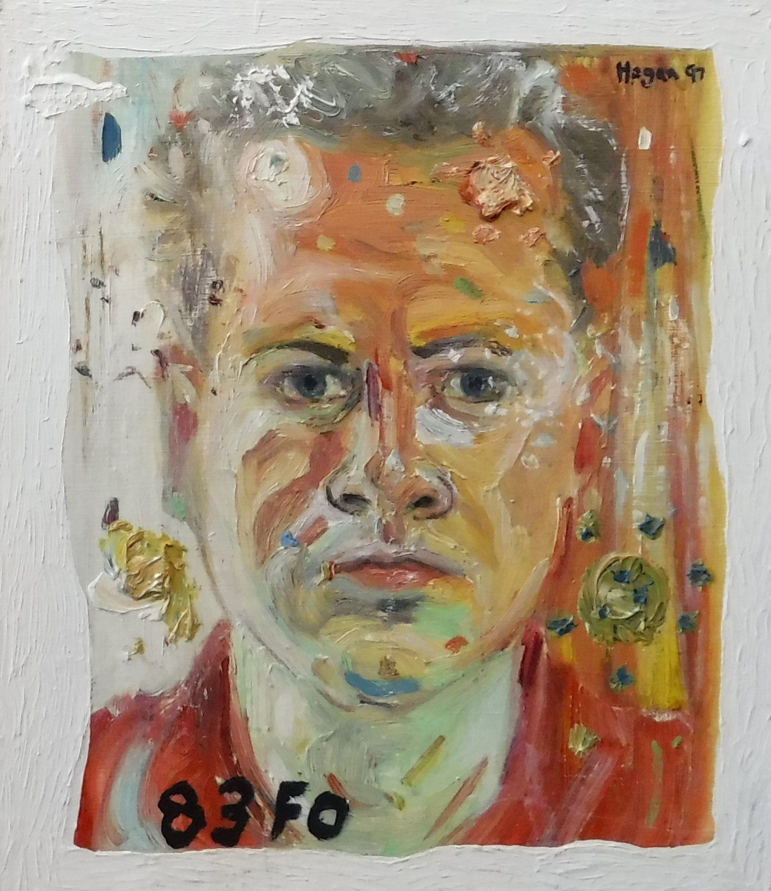 john hogan self portrait