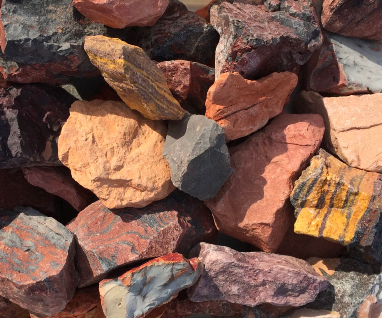 Western Sunrise stones
