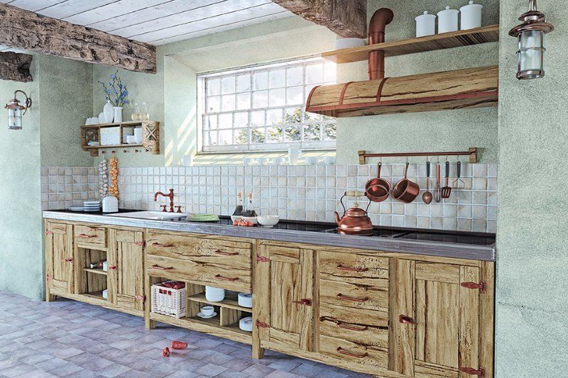 Whimsical Farmhouse Kitchen Remodeling Services in San Angelo, TX