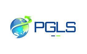 Logo featuring a blue and green globe encircled by a green arrow next to the text 