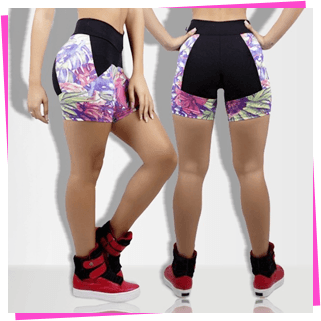 Exercise shorts for women
