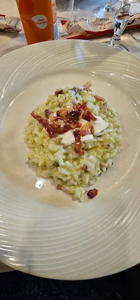 risotto con pancetta
