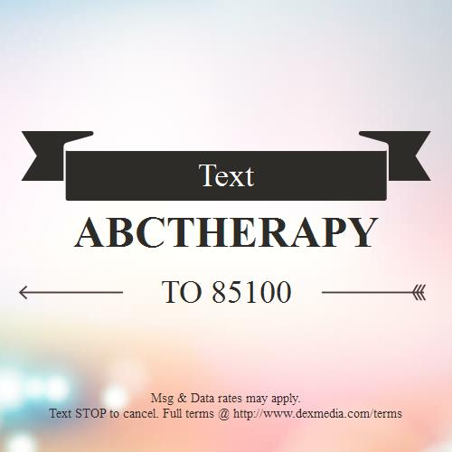Text ABC Therapy — Las Vegas, NV — ABC Therapy