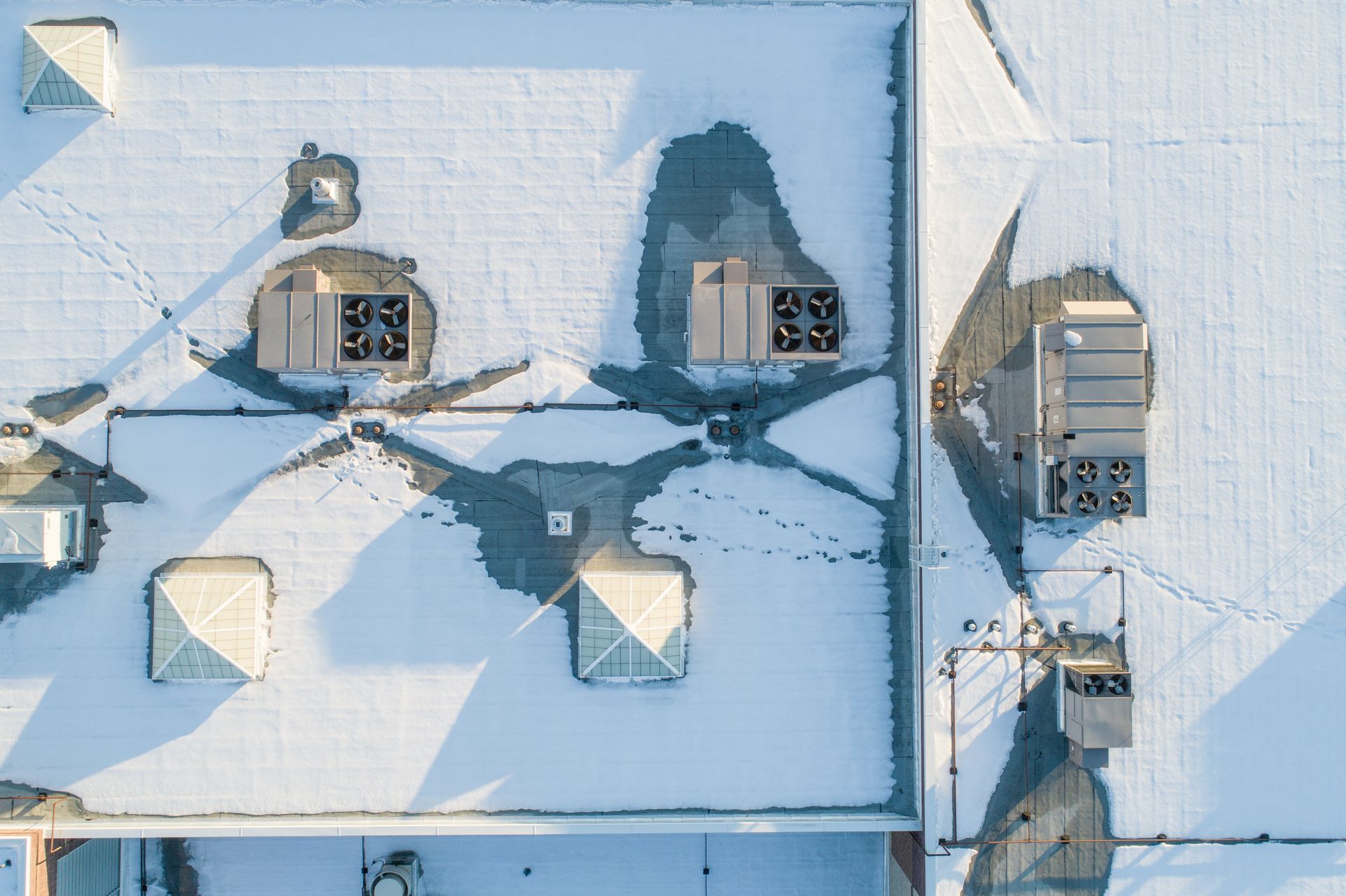 Commercial Roof problems from snow