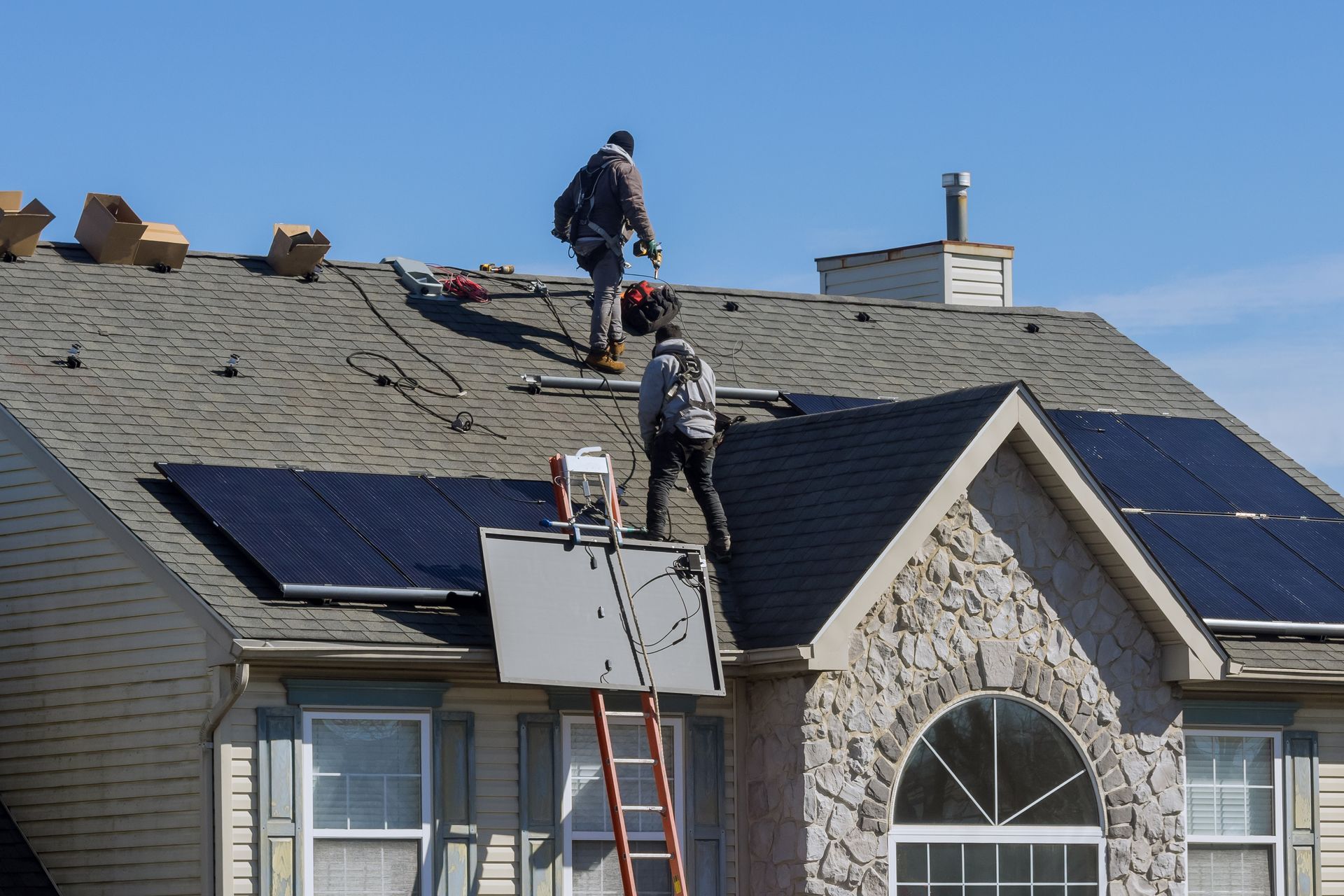 Roofing before installing solar