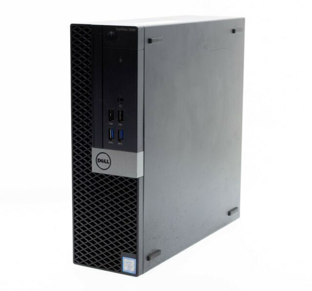 Dell Desktop Computer Tower, Black Front, Gray Sides, Dell Logo, and Intel Sticker — Tech Aid In Moffat Beach, QLD