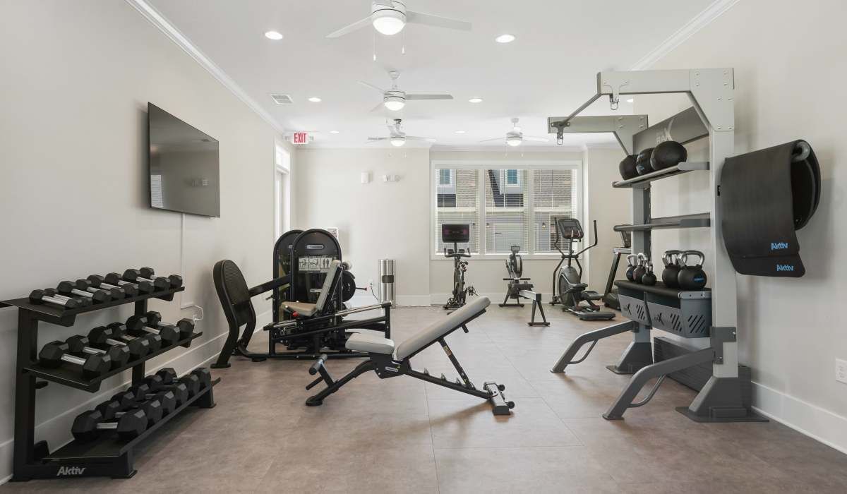 Fitness center at Reve Park Ridge in Little River, South Carolina