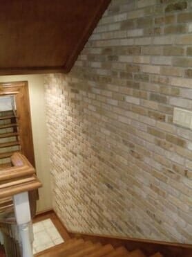 Brick wall in steps — Stone Design in Midvale UT