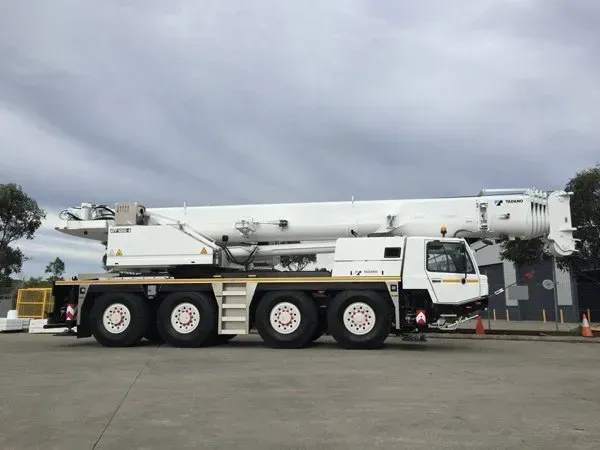 Crane - Construction Machinery— Wyong, Nsw — Mcphan Cranes & Transport