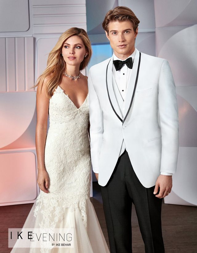 gown and tuxedo