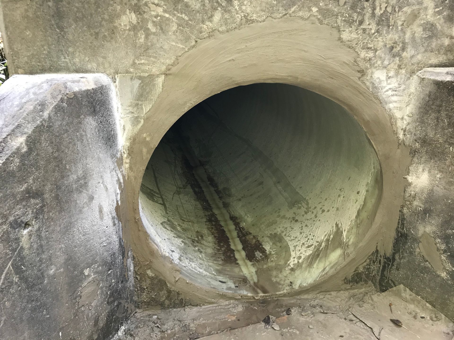 Finished CIPP pipe rehab for storm water asset