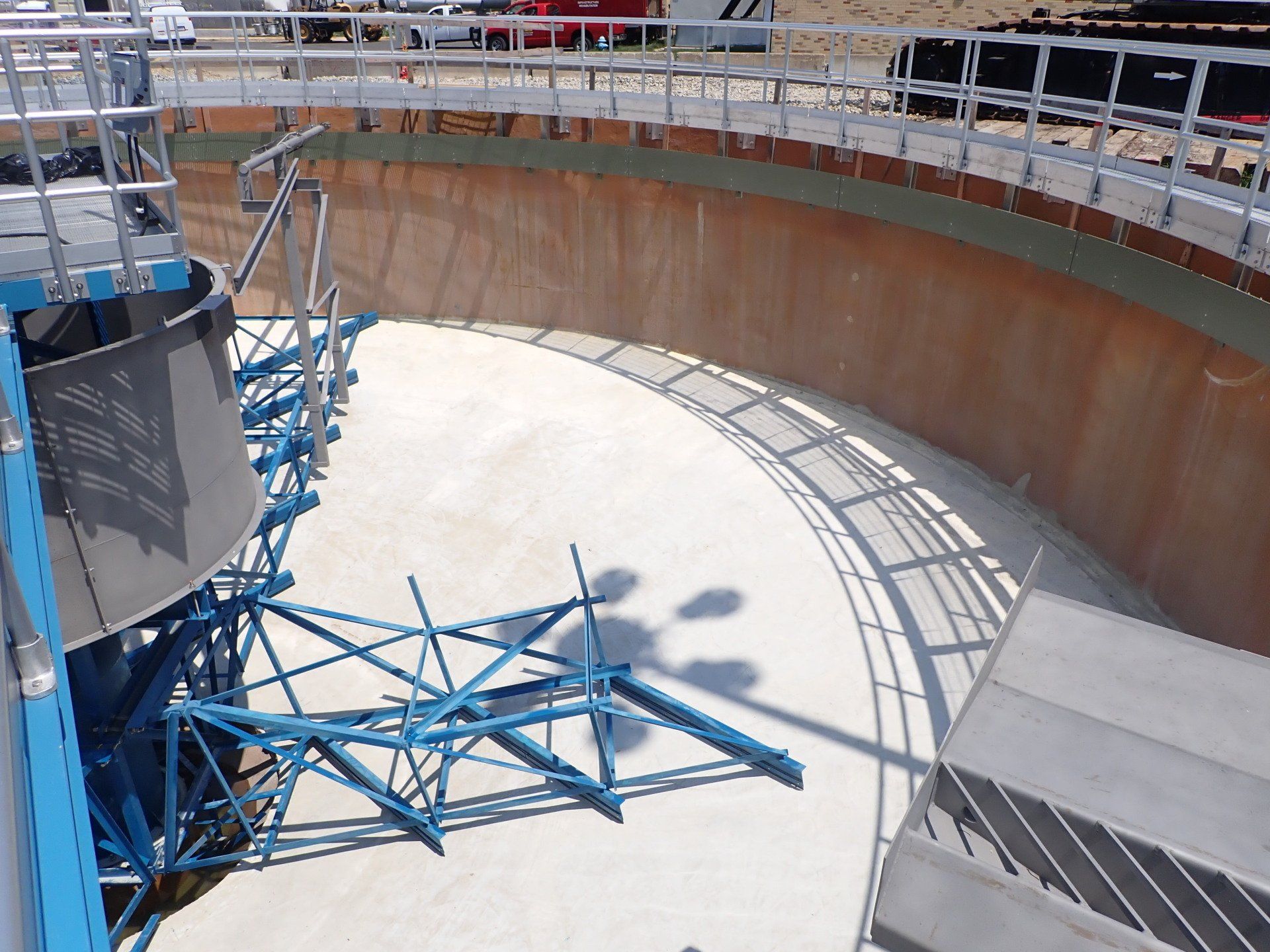 Interior wall liner with mechanicals installed