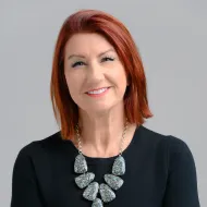 A silhouette of a man 's head on a white background.