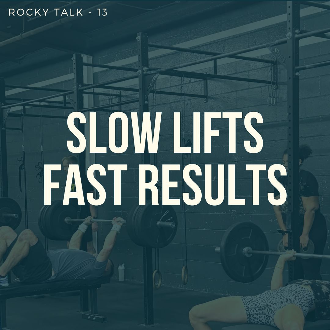 Slow Lifts, Fast Results