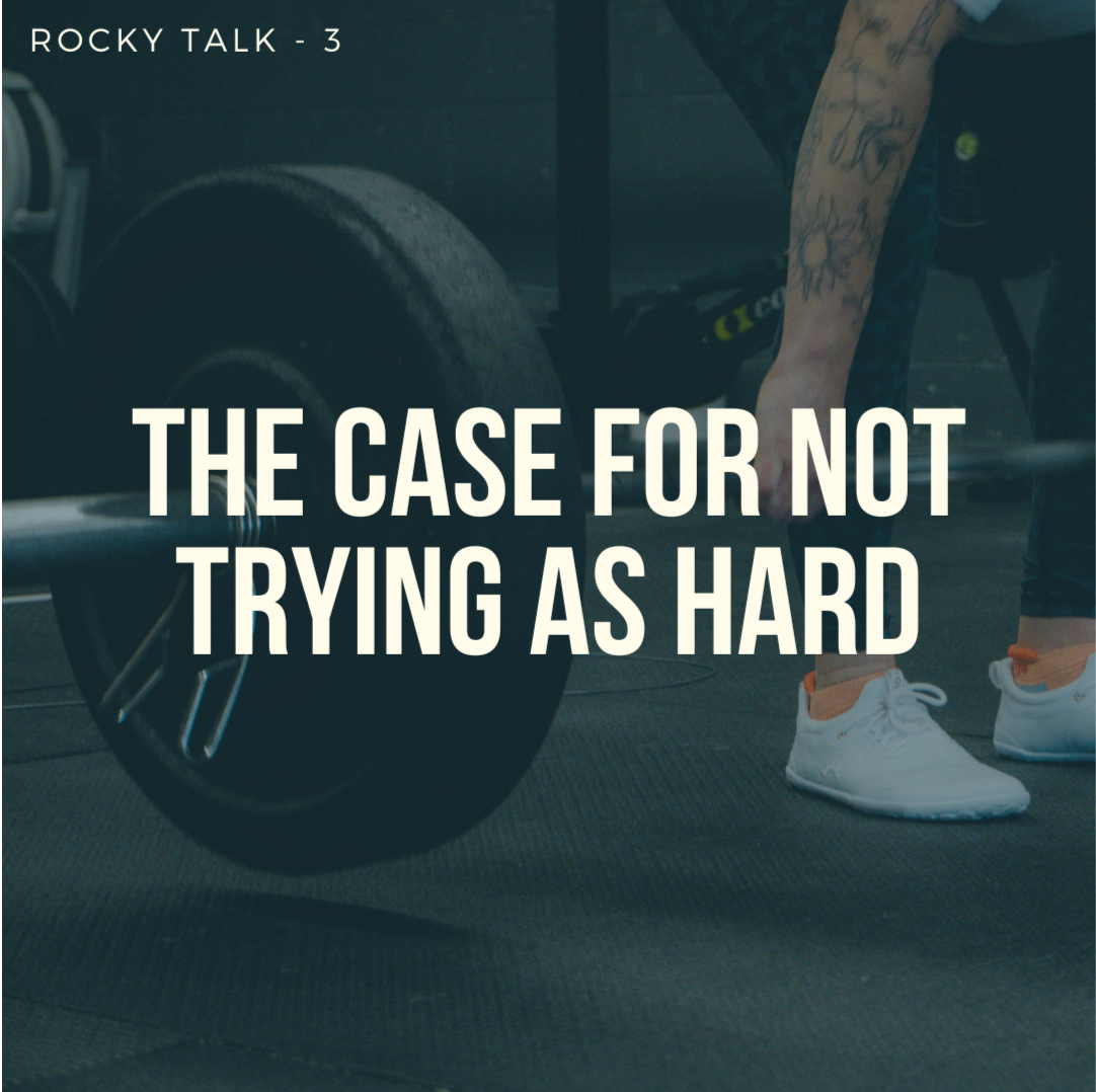 Weightlifter with barbell. Text overlay: 