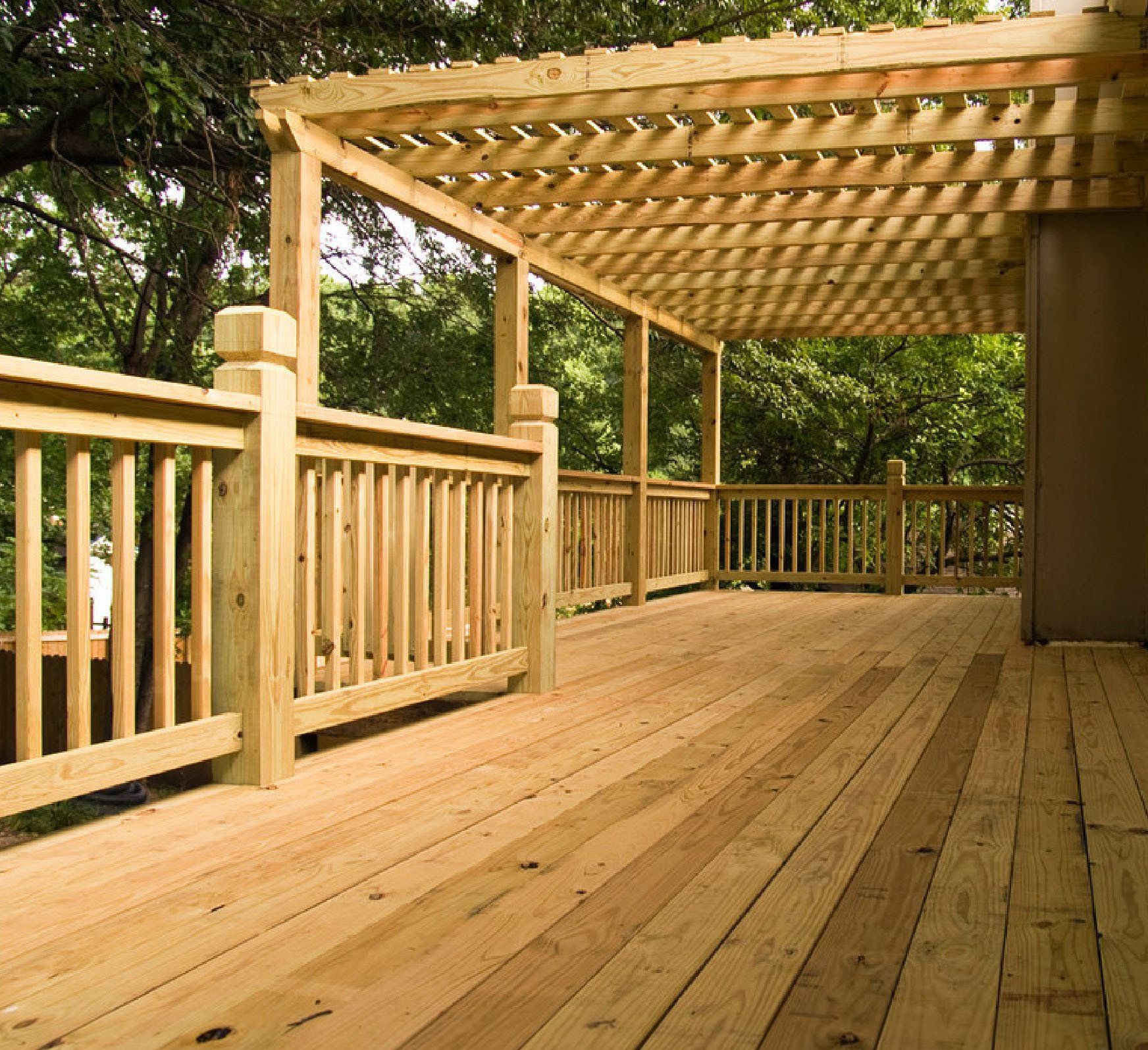 real wood decking severe weather pressure treated