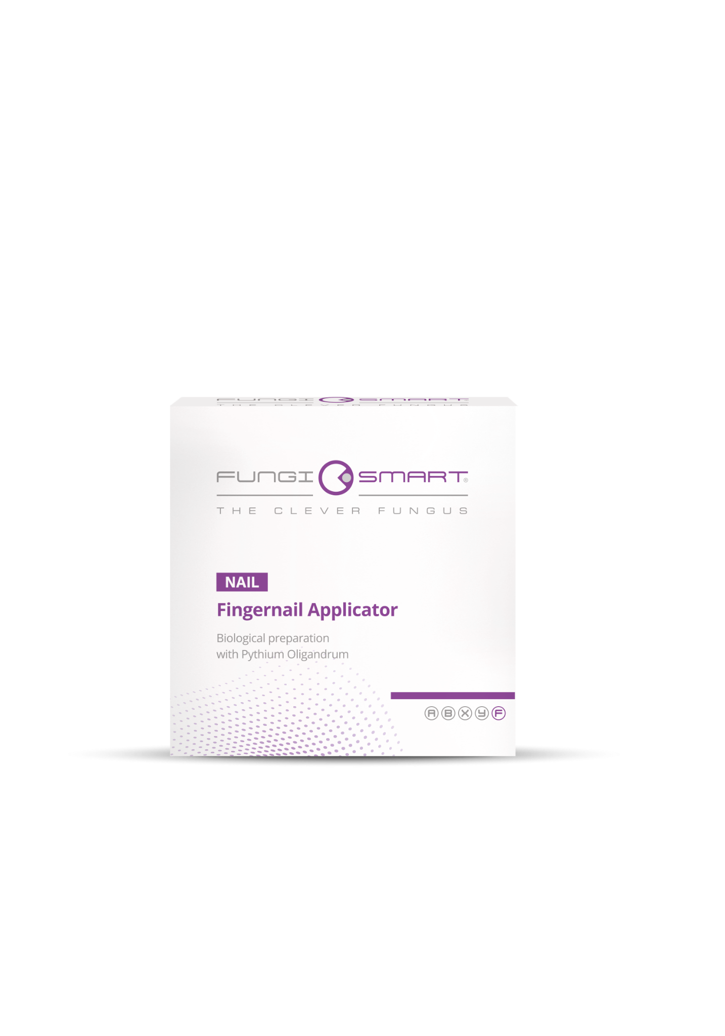 Een witte productverpakking voor Progenix Replenish, met paarse merkdetails, tekst en een rond logo op een witte achtergrond.