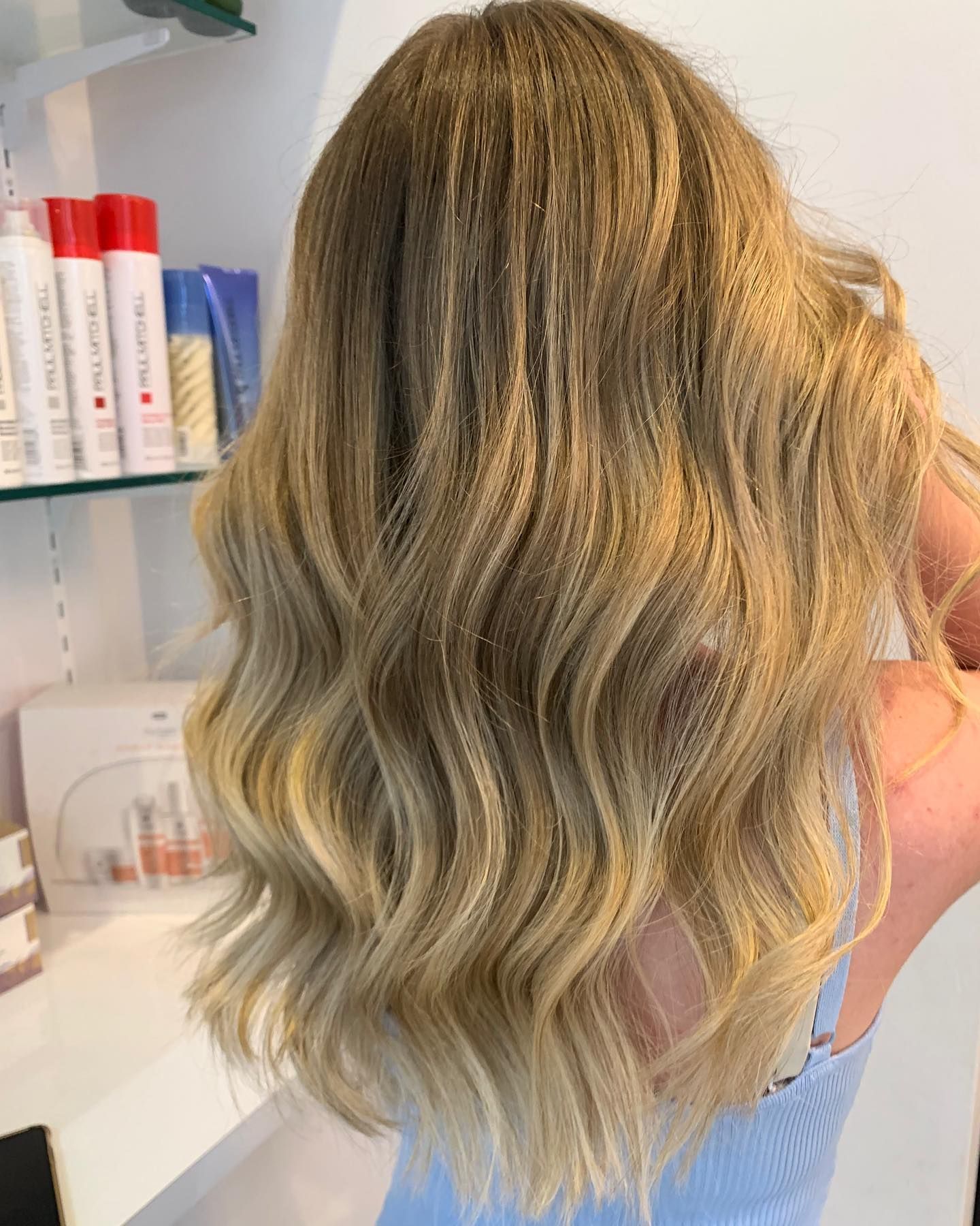 Blonde Wavy Hair With Highlights — Artistry Of Hair in Redlynch, QLD