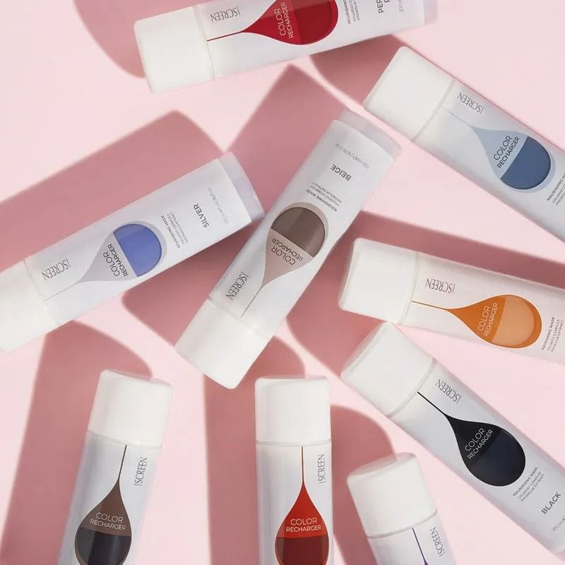 Scattered Hair Color Remover Bottles, Various Colors — Artistry Of Hair in Redlynch, QLD