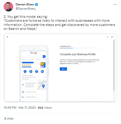 Darren Shaw erklärt via Twitter, was das neue Label von Google zu bedeuten hat