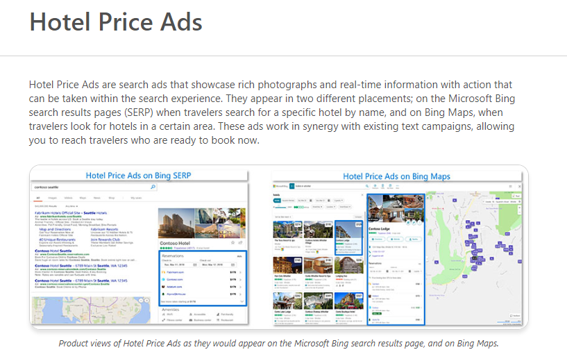 Artikel über Hotel Price Ads von Microsoft