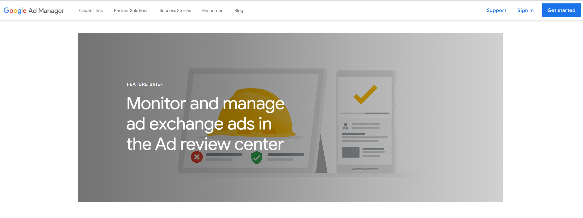 Bild von Google Ad Manager zum neuen Review Centre