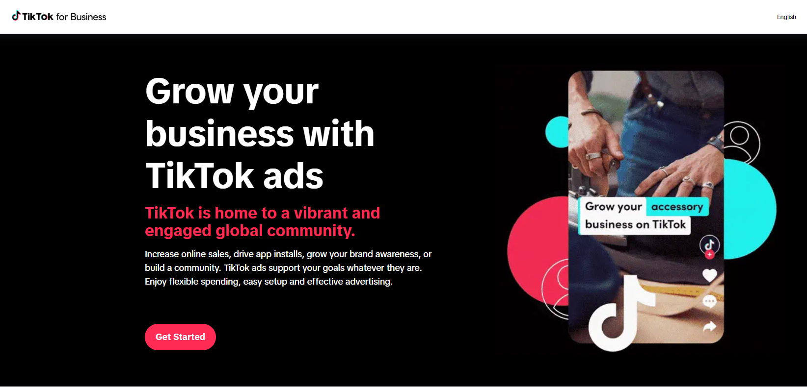 Ausschnitt von TikTok Business über neue Search Insights