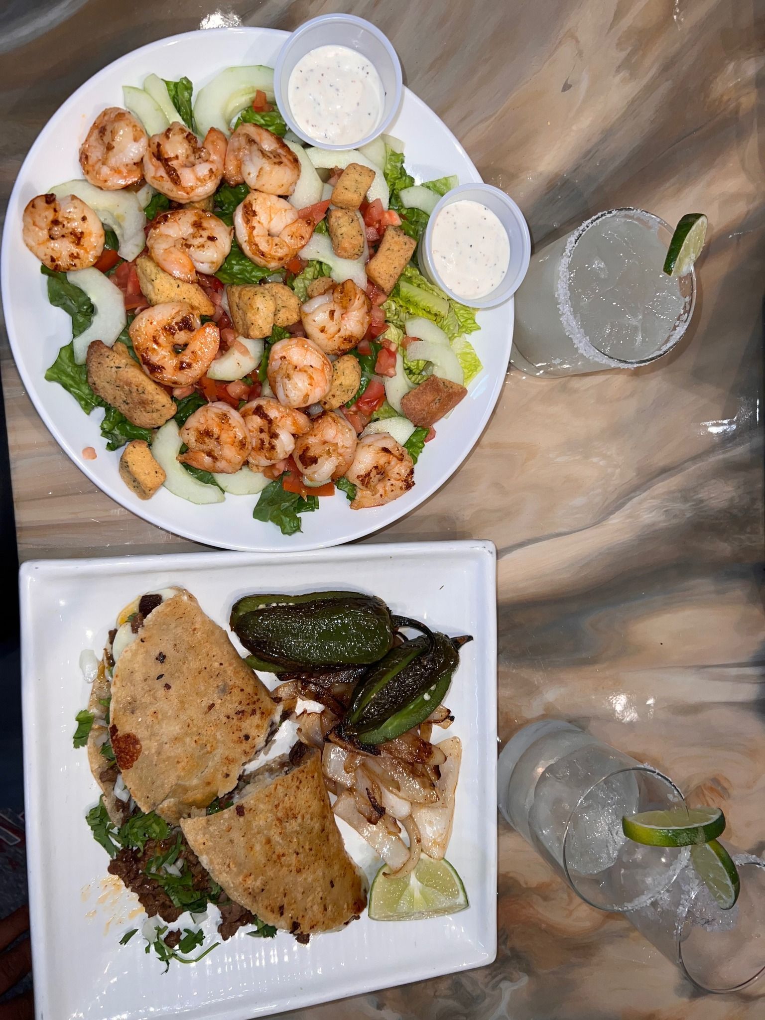 Grilled Shrimp Salad