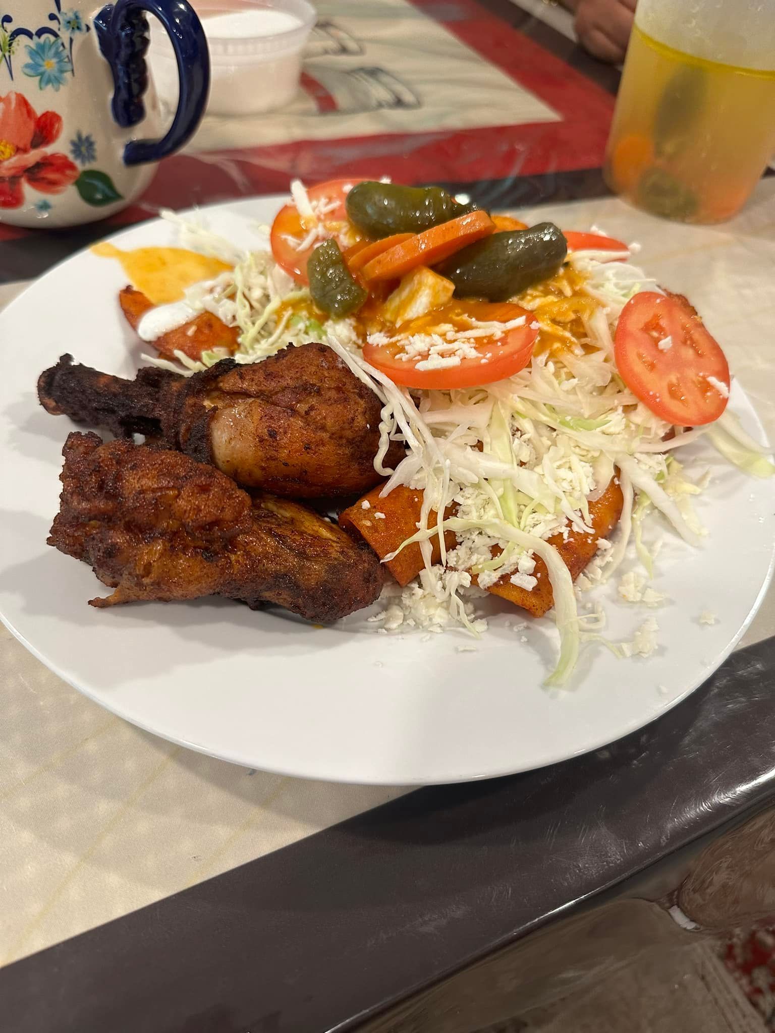 Guerrero Style Enchiladas