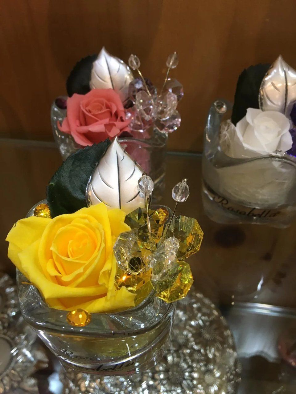 Porta fiori in argento