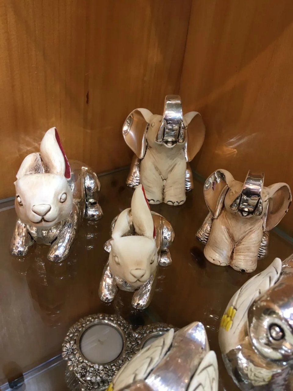 Statuette in argento