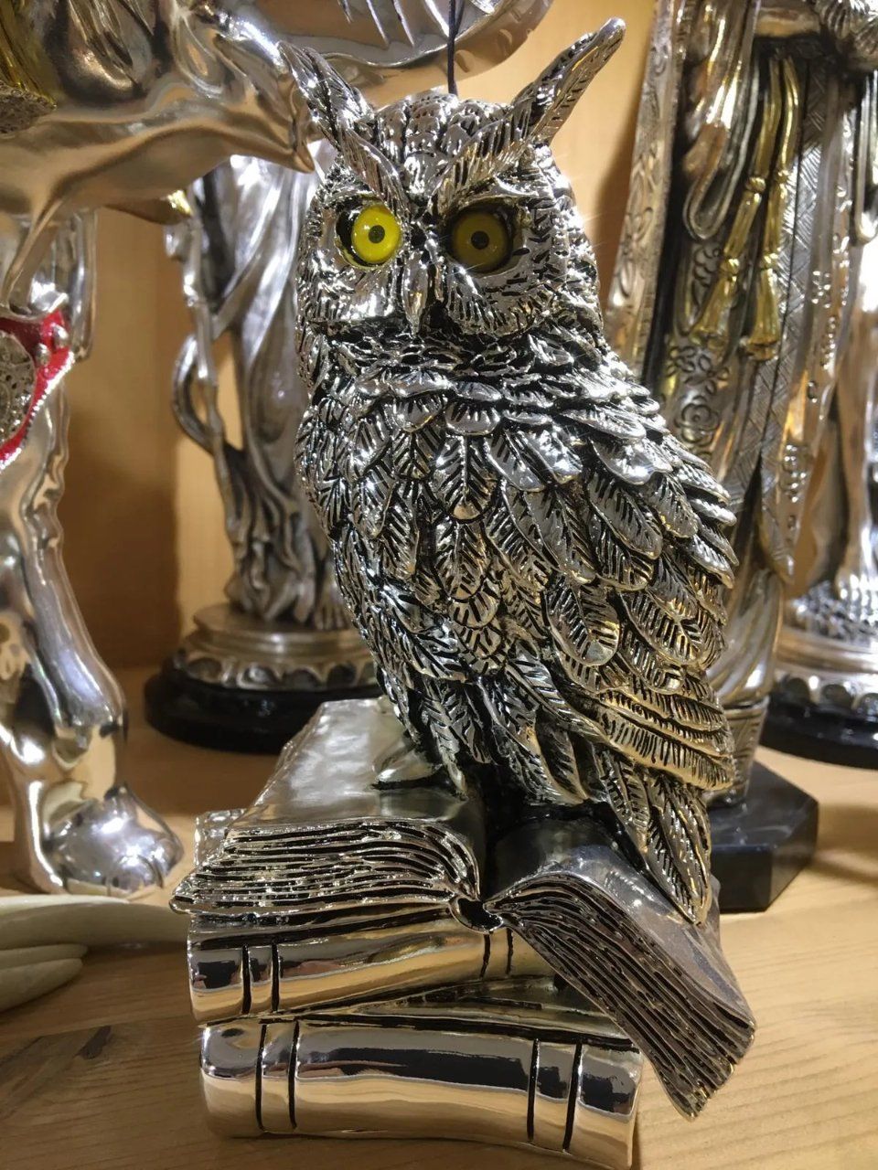 Gufo in argento
