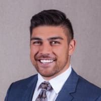 San Diego professional leading discussion at business referral group meeting