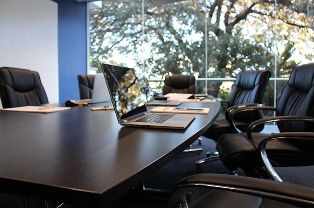 Office prepared for San Diego business networking meeting