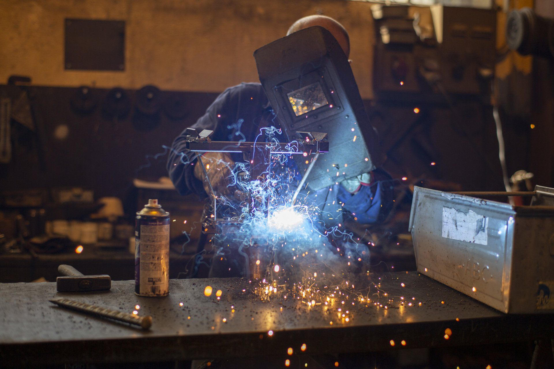 saldature con posizionatore