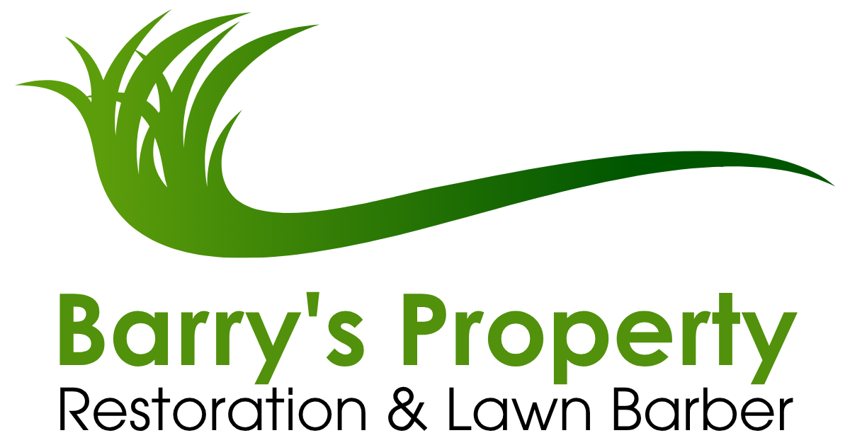 Barry's Property Restoration & Lawn Barber logo