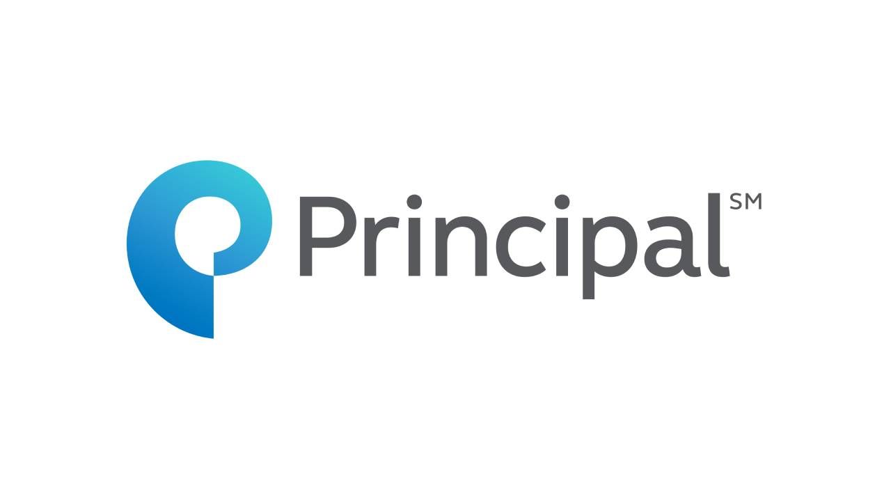 The Principal company logo featuring a blue stylized letter P next to the text "Principal" in dark gray.