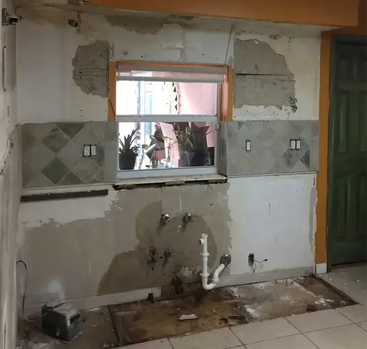 before remodeling 