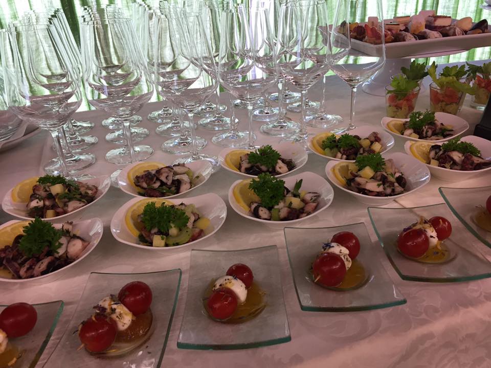 Allestimento buffet evento privato